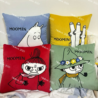 【謎你Mini】現貨🍀嚕嚕咪 姆明家族 Moomins 抱枕 靠墊方枕（12吋）🍀阿金 小不點 溜溜 史力奇 小美 姆明