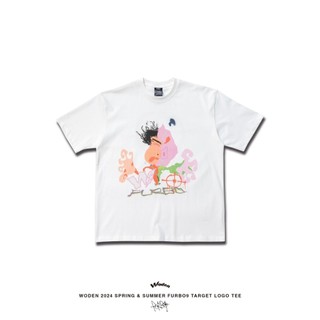 【P.COAST LAB】WODEN 24SS Furbo9 Target LOGO Tee (白色款)