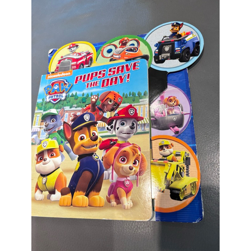 Paw Patrol 汪汪隊 遊戲 硬殼書 二手 英文 原文 童書