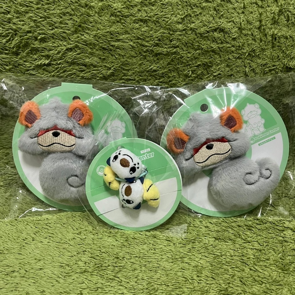 神奇寶貝 寶可夢 中心 髮飾 髮夾 髮圈 水水獺 洗翠 卡蒂狗