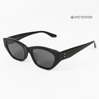 Kyo Yoshida 242605 吉田京太陽眼鏡｜潮流時尚美式窄框貓眼氣質黑色全框墨鏡 女生品牌眼鏡框【幸子眼鏡】