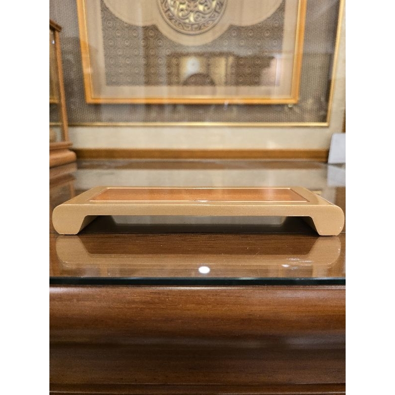 〔修緣佛像文物館〕高級玫瑰金銅鍛造茶几（神明茶几）高級鍛造茶几