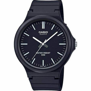 CASIO(MW-240-1E)簡約時尚考試必備大錶面指標錶