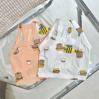 OOPET ♡｜韓國 蜜蜂小熊彈性背心 S-XL｜韓國品牌 韓國寵物服飾 寵物衣服 狗狗衣服 貓咪衣服
