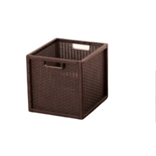 《真心良品》卡特藤蔓風深型收納置物籃30L(2入)