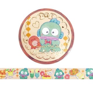 三麗鷗 Sanrio 漢頓 紙膠帶 復古咖啡廳紙膠帶 漢頓紙膠帶 正版 醜魚 日本進口
