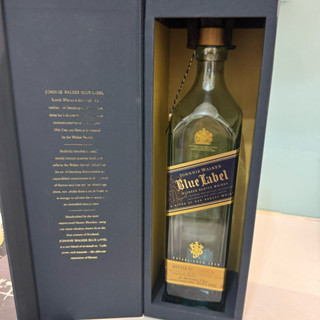 （空酒瓶➕盒）約翰走路藍牌蘇格蘭調和1000ml