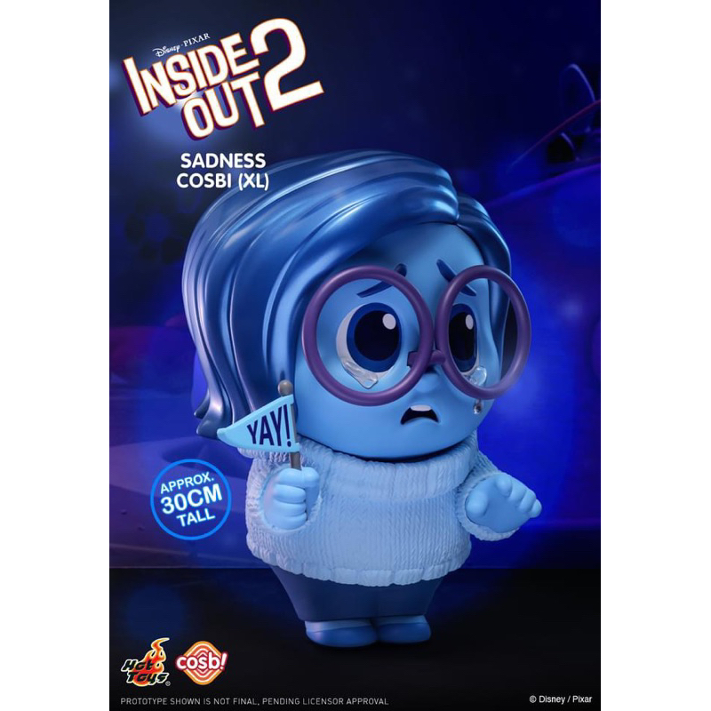 頑聚同樂會 預購 HOT TOYS CBX236 CBX237 腦筋急轉彎2 憂憂 阿羞 XL款