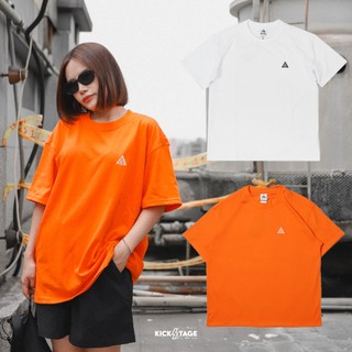 NIKE NRG ACG SS LBR TEE 白 橘 小LOGO 刺繡LOGO 短袖 短TEE【DJ3643】