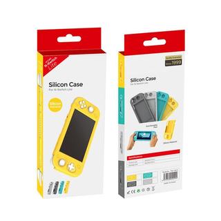 【MyGaMe】 NS Lite DOBE Lite主機專用 主機全包矽膠套 黑灰色