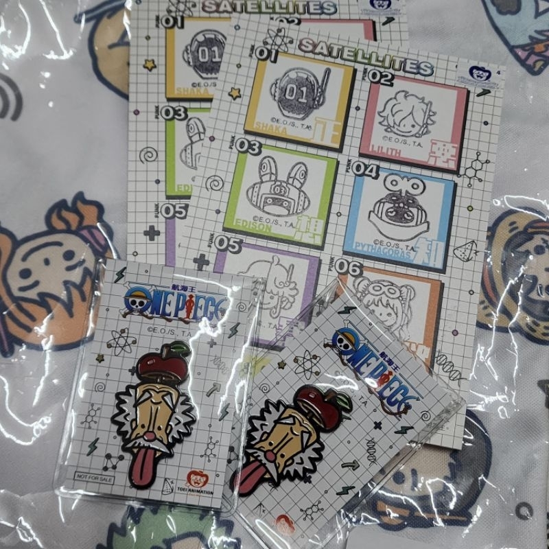 尋找貝卡帕庫的衛星貓 貝卡帕庫 航海王系列磁吸勳章 勳章 胸章 別針 磁吸 航海王 海賊王 高雄快閃店 高雄快閃