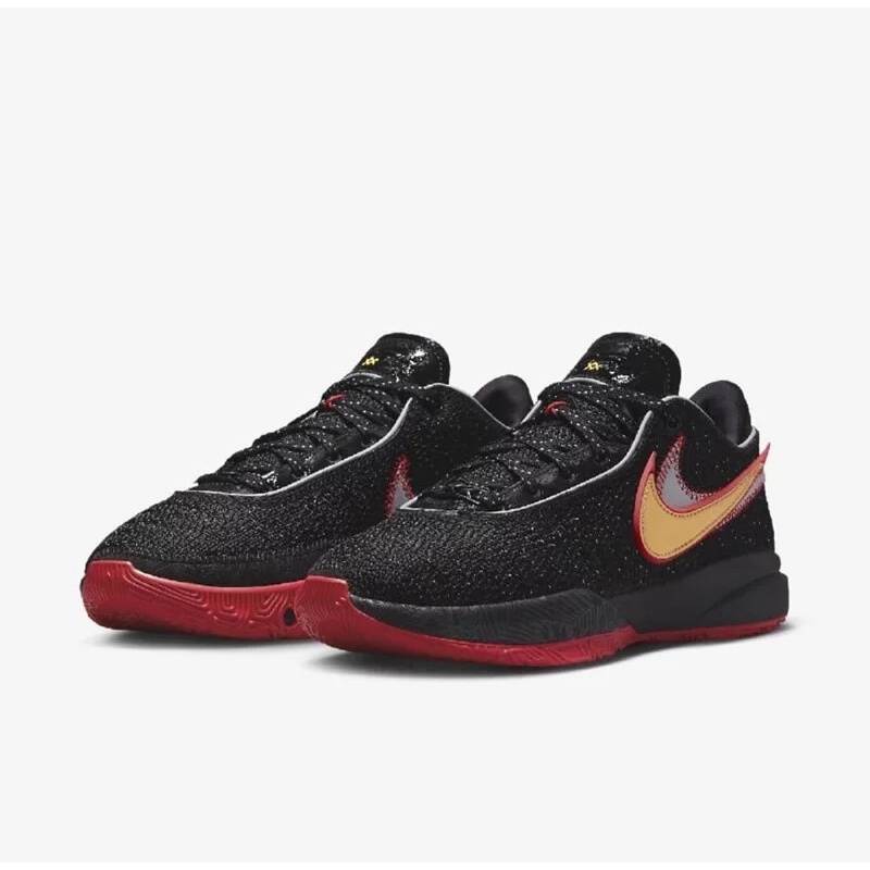 NIKE LEBRON 20 TIME MACHINE LBJ 詹姆斯 黑紅 籃球鞋 DJ5422 001