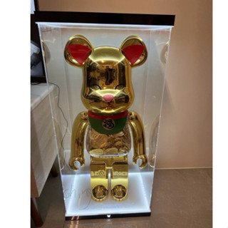 《BE RBRICK庫柏力克熊1000%拼裝LED展示盒》 暴力熊 bearbrick 收納盒 公仔盒