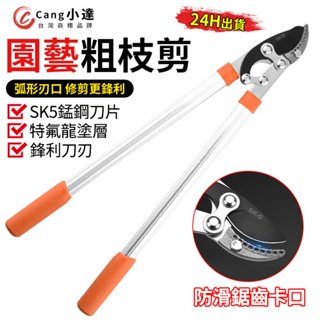 【Cang小達】粗枝剪 強力樹枝剪 園林修剪神器 大力粗枝剪刀 省力修枝剪 園藝剪刀 籬笆剪【官方正品 品牌保障】