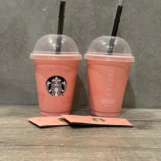 ✶全新✶ Starbucks 星巴克 Blackpink 聯名 環保杯 杯子 粉紅色