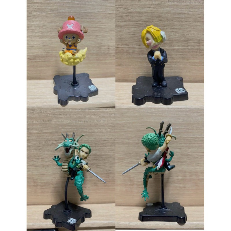 JUMP 40 週年紀念 海賊王 X 七龍珠 喬巴×悟天融合、喬巴坐筋斗雲、索隆與神龍、香吉士戴偵測器