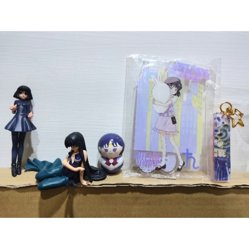 美少女戰士 土星 5樣合售 土萌螢 立牌