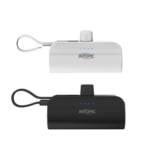 INTOPIC 迷你口袋式行動電源 Type-C(i15適用)PW-507C/Lightning 輕巧 小巧 旅遊行動電