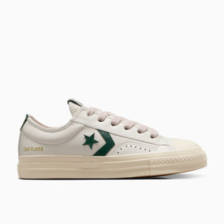 CONVERSE 休閒鞋 STAR PLAYER 76 OX VINTAGE WHITE 中 A11643C 皮質白綠