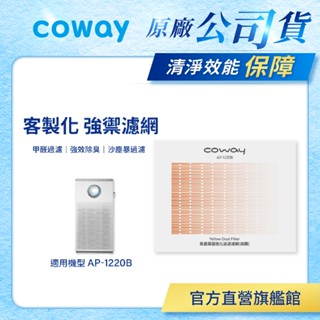 Coway 濾網 原廠耗材 客製化濾網 強禦濾網 兩入組 適用 AP 1220 B AP-1220B 免運 現貨