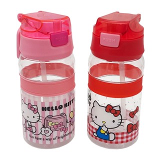 Hello Kitty大口直飲手提水壺550ml【臺灣正版現貨】
