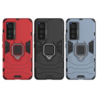 Vivo Y20 黑豹防摔手機殼 Vivo Y20 鋼鐵指環支架手機殼 V2027 防摔殼 VIVO Y20 手機殼