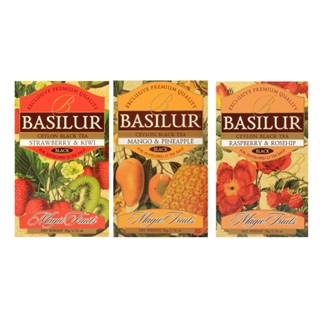BASIL UR 錫蘭水果風味茶 草莓&奇異果 / 芒果&鳳梨 / 覆盆子&玫瑰果 2gx25包/盒