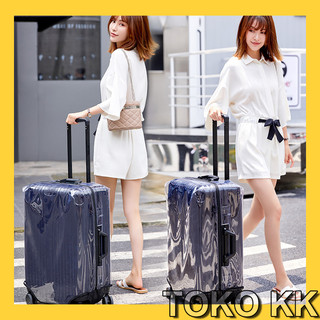 Sarung Koper Tas Plastik Cover Pelindung Bungkus Koper KG94