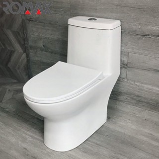 『洗樂適臺南義林店』限時優惠 ROMAX羅曼史 類TOTO 金級省水 單體馬桶 R8022 水龍捲噴射虹吸洗淨 緩降