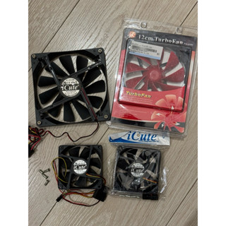 TT 曜越 icute 電腦 機殼 散熱 風扇 12V 14cm 12cm 8cm 買二送二 桌上型電腦零組件 無RGB