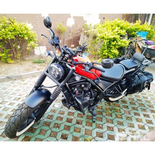 Rebel 1100T MT高強度後靠背 適用於 本田 叛逆者1100改裝後箱支架 Rebel250 Rebel 110