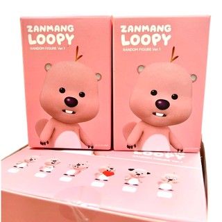 台北芃芃玩具 韓國粉紅小海狸 鹿皮Loopy盲盒 第一代25372 第二代 25427
