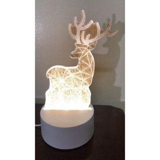 3D立體造型 插電小夜燈 居家裝飾 交換禮物 聖誕禮物