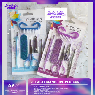 Set Alat Manicure Pedicure Set Perawatan Kuku Kaki Tangan