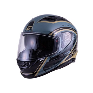 SOL SF-6 / SF6 GMAX FF-98 復甦 灰黑金 內藏式墨鏡 浮動式鏡座 EPS 全可拆洗 全罩 安全帽