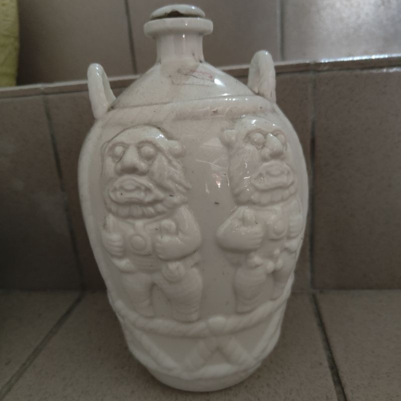 風獅爺高粱酒酒瓶 空酒瓶 陳年高梁酒瓶 收藏