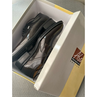 阿瘦 A.S.O 鏡面摔花牛皮皮鞋