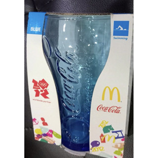 收藏品 天空藍 可口可樂 London 2012 Olympic 紀念款 世足 麥當勞 杯子 玻璃杯 造型 經典