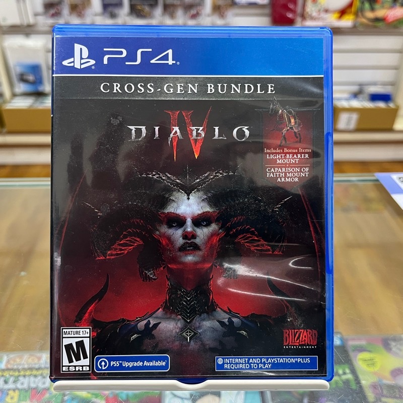 ★帕殿咚 PDD TVGAME(台南) PS4 暗黑破壞神 4 中文版 (二手)~實體店面最安心~另有交換服務哦~