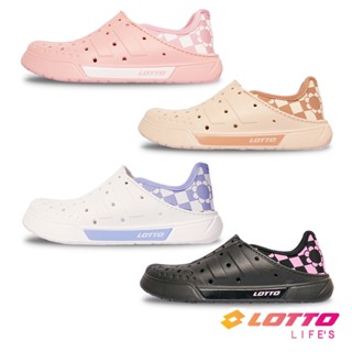 【LOTTO】Hana 輕量女款洞洞鞋 洞洞鞋女 lotto洞洞鞋 寬楦 輕量洞洞鞋 懶人鞋 懶人鞋女 防水鞋 休閒鞋