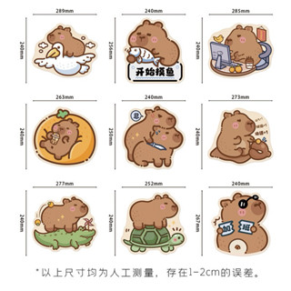 臺灣發貨 快速出貨 滑鼠墊 加大滑鼠墊 卡皮巴拉滑鼠墊 水豚 電競滑鼠墊 桌墊 電腦桌墊 加大滑鼠墊 地墊 防滑墊