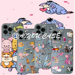 iPhone11 12 13 14plus 15 16Pro max手機殼 卡通小飛象維尼熊 蘋果XR XSMAX防摔殼