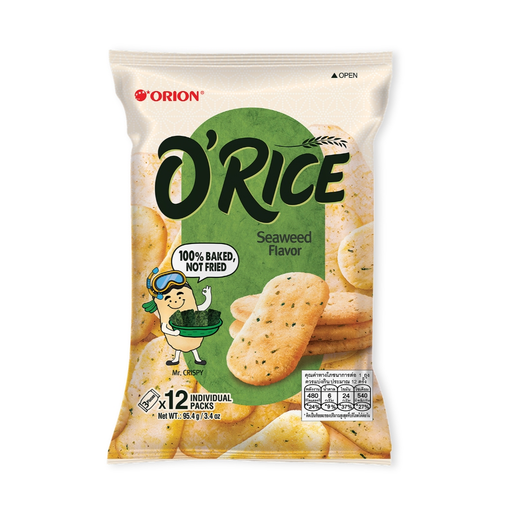 好麗友 O'RICE 米餅 原味 海苔 起司馬鈴薯 86.4g【零食圈】非油炸 米餅