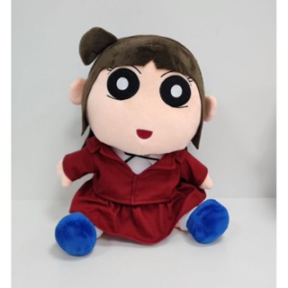 12"蠟筆小新小愛＆保鏢黑磯先生（全2種）可愛 クレヨンしんちゃん 生日 兒童 耶誕 新年 禮物 絨毛娃娃 Q版玩偶抱枕