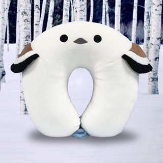 現貨【守夜鴞】日本 AMUFUN 長尾山雀 U型枕 頸枕 枕頭 午睡枕 靠墊 可愛 禮物 造型枕 飛行枕 旅行枕 護頸枕