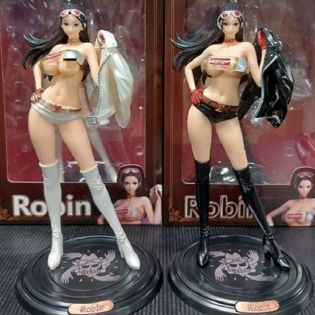 潮牌羅賓 ( 黑色 / 白色 ) 羅賓 妮可·羅賓 潮牌 supreme 性感熱褲 航海王 海賊王 時尚潮流系列 翻模