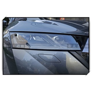 【無名彩貼-2436】Skoda 新款 Octavia 大燈 防護膜 改色膜 TPU (已裁型-左右一對)