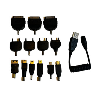 ❮二手❯ mili 米裡 USB萬用充電線 5V 12V 傳輸線 行動電源 移動電源 轉接頭 3C電器 相機 手機 喇叭