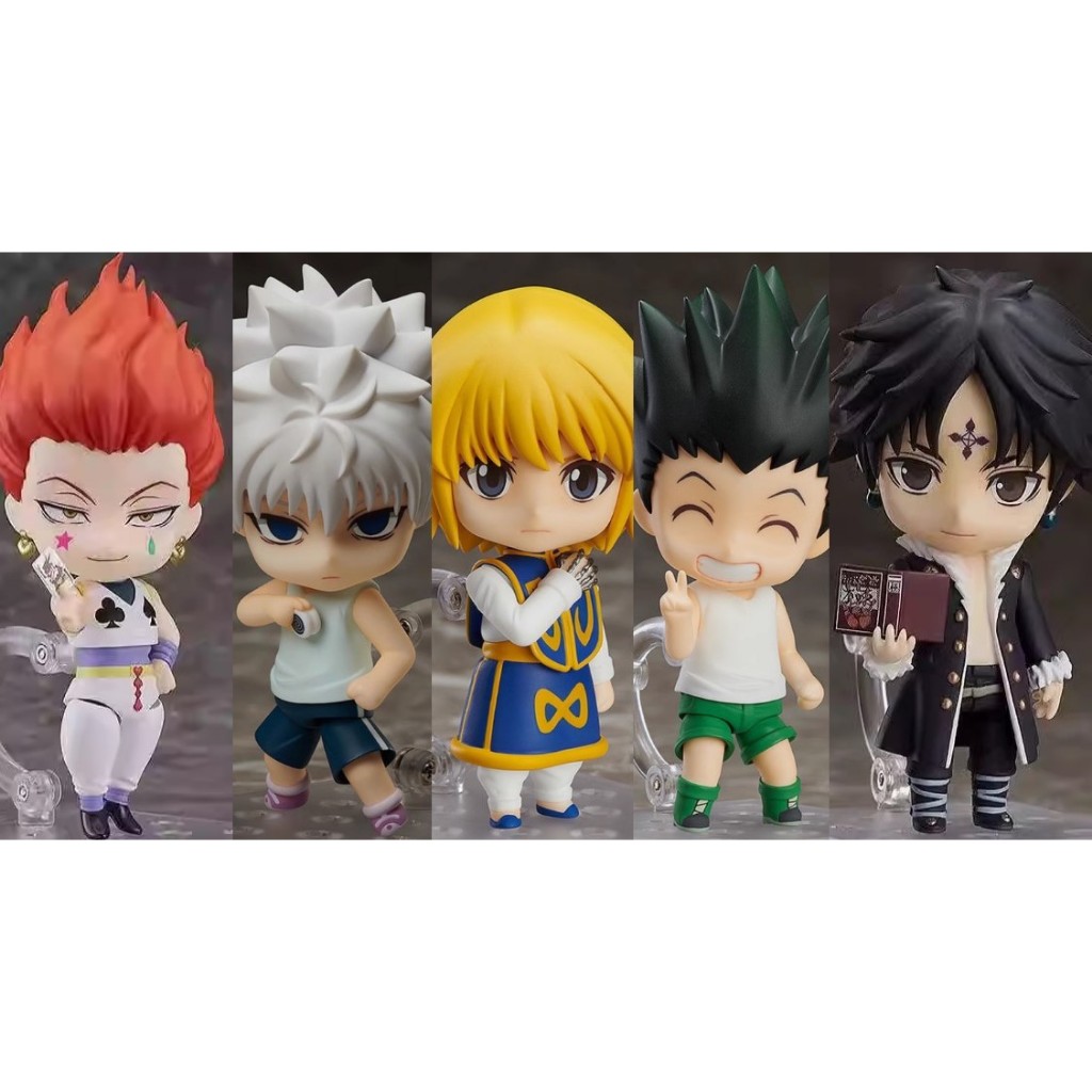【 現貨 】 獵人 公仔 hunter X hunter 全職獵人 小傑 奇犽 酷拉皮卡 超帥 Q版 西索 團長 黏土人