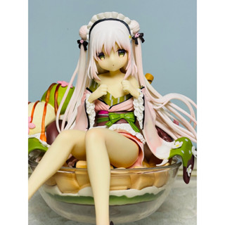 Native 冰淇淋少女 白玉巴菲 和服 20cm 會win哦 二次元 模型 公仔 擺件